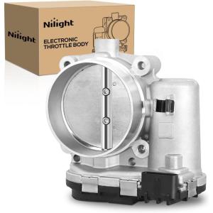 Nilight Electronic Throttle Body fits for Volkswagen Vehicles – Volkswagen Beetle Jetta 2007 2008 2009-2014, Golf 2010-2014, Passat 2012 2013 2014, Rabbit 2006 2007 2008 2009, # 07K-133-062A SKTB1303(Chrysler 200 2001-2017  300 2011-2022 | OE# TB1163)