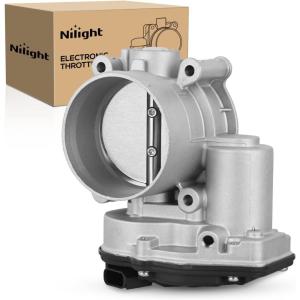 Nilight Electronic Throttle Body fits for Volkswagen Vehicles – Volkswagen Beetle Jetta 2007 2008 2009-2014, Golf 2010-2014, Passat 2012 2013 2014, Rabbit 2006 2007 2008 2009, # 07K-133-062A SKTB1303(Ford F-150 2011-2016  Transit 2015-2020|OE# TB1052)