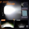 Nilight 2 PCS 4 Inch LED Pods Round 3370LM Built-in EMC 90°Flood Beam Angle Offroad Driving Lights Side Rear Back-Up Light for Tractor Truck Motorcycle Boat ATV UTV(2Pcs 4.4Inch Led Pods Square)