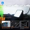 Nilight 2 PCS 4 Inch LED Pods Round 3370LM Built-in EMC 90°Flood Beam Angle Offroad Driving Lights Side Rear Back-Up Light for Tractor Truck Motorcycle Boat ATV UTV(2Pcs 4.4Inch Led Pods Square)