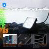 Nilight 2 PCS 4 Inch LED Pods Round 3370LM Built-in EMC 90°Flood Beam Angle Offroad Driving Lights Side Rear Back-Up Light for Tractor Truck Motorcycle Boat ATV UTV(2Pcs 4Inch Led Pods Square)