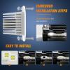 Nilight LED Light Pods 2PCS 42W Flush Mount Spot Flood Combo Backup Reverse Driving Bumper Lights Ponton Boat Deck Dock Lighting for Offroad Pickup Trucks SUV Van Tractors T-top Stern Saltwater Boats