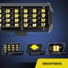 Nilight Led Pods 2Pcs 6.5 Inch 72W 7000LM Quad Row Light Bar Flood Spot Combo Driving Lamp Off Road LED Work Lights for Van Camper Wagon Car Pickup Golf Cart ATV UTV SUV Truck Boat 4×4
