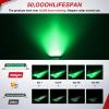 Nilight Slim LED Light Bar 2Pcs 7 Inch 16LED Single Row Spot Flood Combo Blue Off Road Driving Fog Fishing Hunting Emergency Safety Signal Lighting for 12V 24V ATV UTV Pickup Truck Tractor Boat(Green 7Inch 16LED 2Pcs)