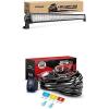 Nilight LED Light Bar 42Inch 240W Spot Flood Combo Led Off Road Lights with 12V 5Pin Rocker Switch 14AWG Wiring Harness Kit-1 Lead, 2 Years Warranty