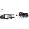 Nilight LED Light Bar 2PCS 12Inch 180W Triple Row 18000LM Flood Spot Combo Led Off Road Lights With 16AWG Wiring Harness Kit-2 Lead , 2 Years Warranty