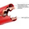 Nilight – GA-ACC-01 2 Pcs 30A Alligator Clips Booster Jumper Cable for Car Battery Charging Charger, 6 mm Copper Terminal