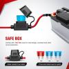 Nilight 16AWG Heavy Duty Wiring Harness Kit – 12V 5PIN Rocker Switch Relay Blade Fuse Socket Connector – Compatible with 9005 9006 9140 9145 HB3 H10 Fog Light Bulbs(H11 Fog Light Wiring Harness)