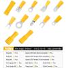 Nilight 540 PCS Electrical Connectors, Insulated Wire Terminals,Wire Connectors Spade Bullet Ring Connector Solderless Crimp Terminals Kit with 12 Size Assortment Terminal Set,2 Years Warranty