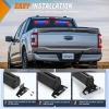 Nilight 162 LED Traffic Advisor Strobe Light Bar 2-in-1 Purple White Emergency Warning Hazard Lights with Controller 4 Switchable Color 36 Flash Pattern for Trucks Cars Tow Plow Construction Vehicles(Red Blue)