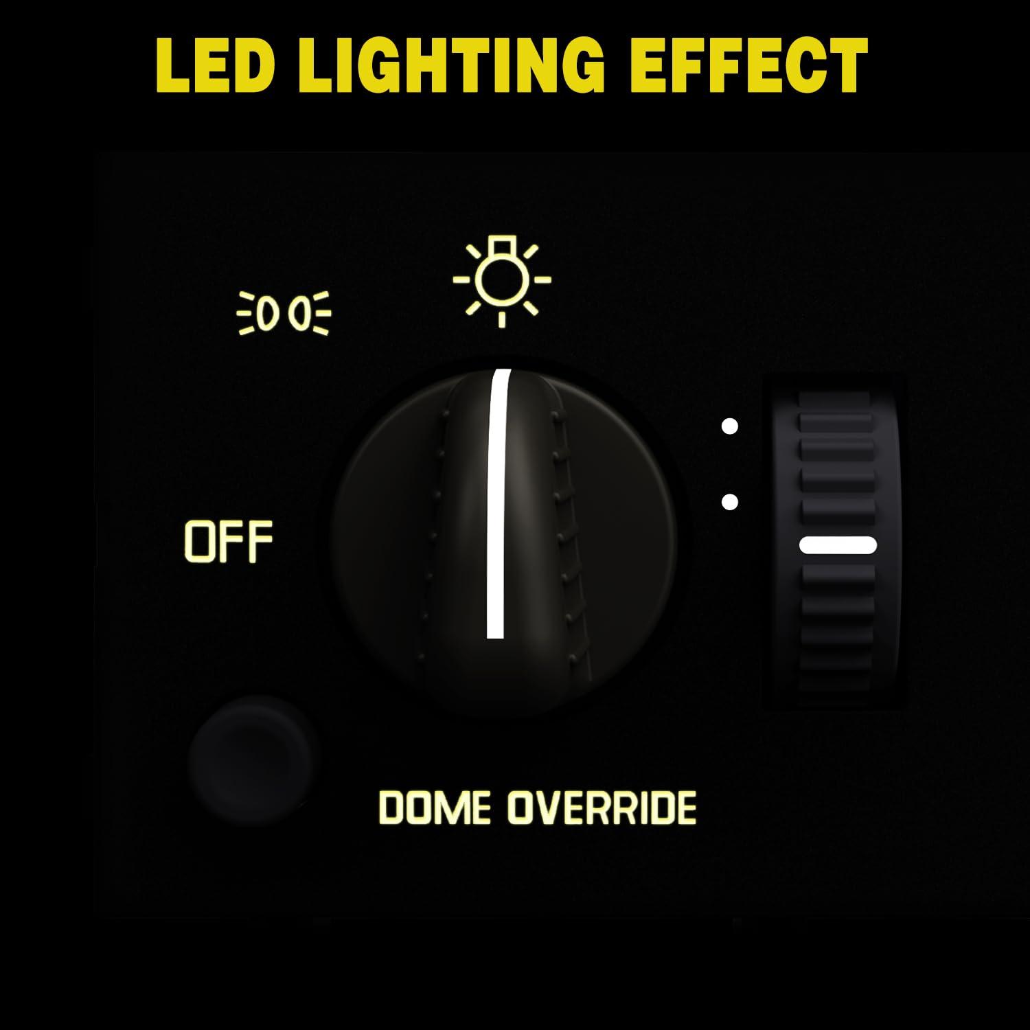 image:imageNilight Headlight Dimmer Switch Compatible with 1999 2000 2001 2002 Suburban Tahoe GMC Sierra 1500 2500 Chevy Silverado 3500 with Yellowish LED LightChevyGMC CK 19951999