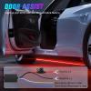 Nilight 4Pcs RGBW Aluminum Underglow Neon Accent Strip Lights 252LEDs Door Assist Multi Color DIY Sound Active Function Music Mode with APP and Remote Control Underbody Light Strips for Car Truck RV