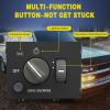 Nilight Headlight Dimmer Switch Compatible with 1999 2000 2001 2002 Suburban Tahoe GMC Sierra 1500 2500 Chevy Silverado 3500 with Yellowish LED Light(Chevy/GMC CK 1995-1999)