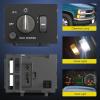Nilight Headlight Dimmer Switch Compatible with 1999 2000 2001 2002 Suburban Tahoe GMC Sierra 1500 2500 Chevy Silverado 3500 with Yellowish LED Light(Chevy/GMC CK 1995-1999)