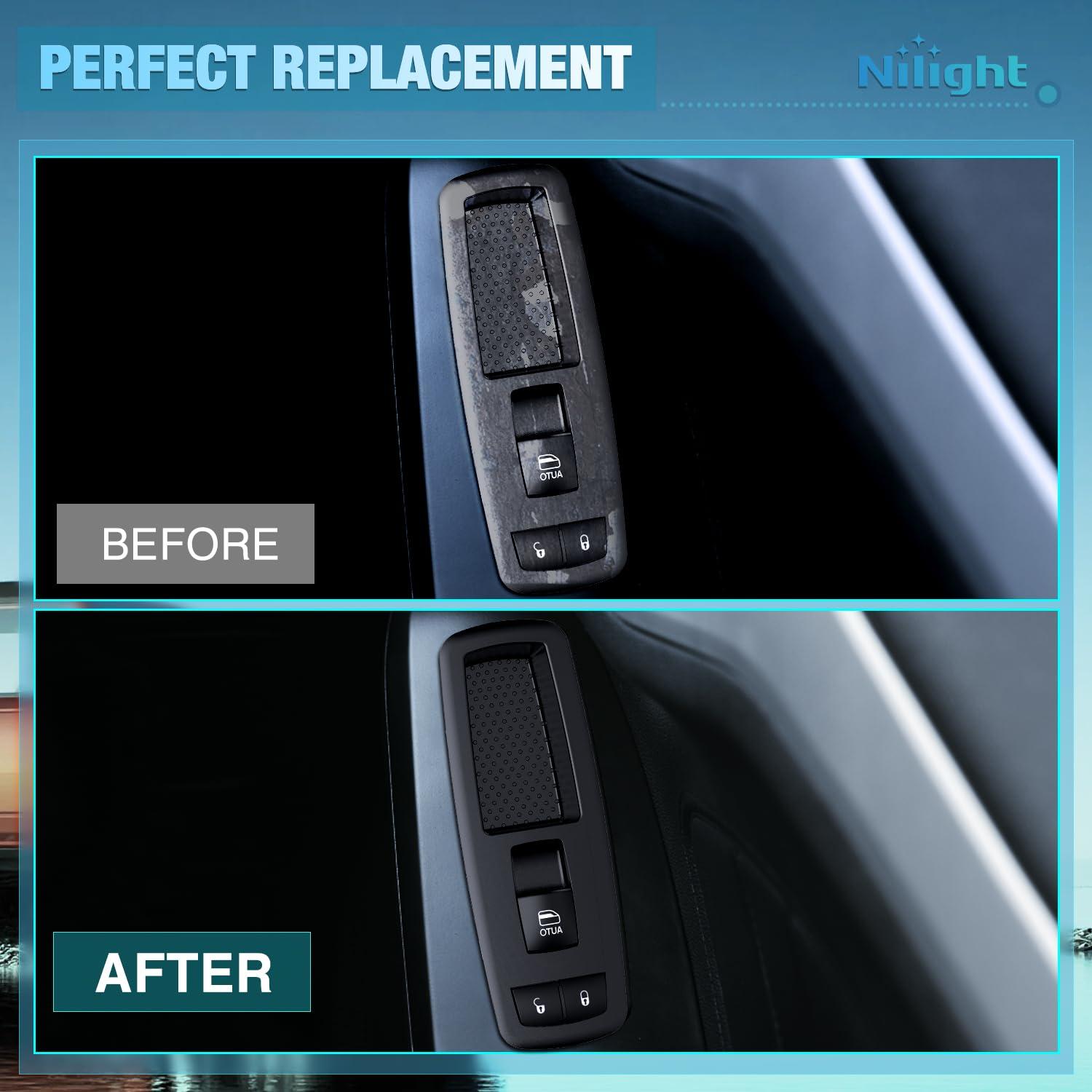 image:imageNilight Power Master Window Switch Compatible with 2001 2002 2003 2004 2005 Honda Civic 20022006 Honda CRV Sport Utility Front Left Driver Side Replacement Button Windows Switches SetDodge Durango 20112015