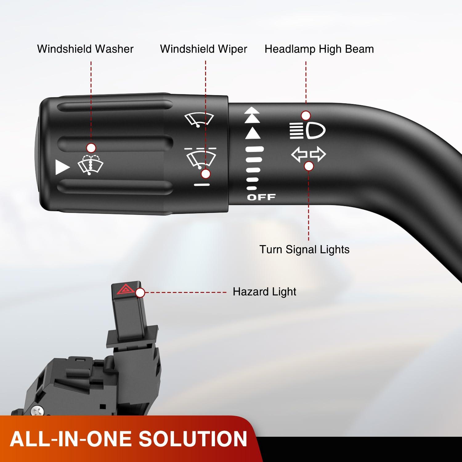 image:imageNilight Turn Signal Switch Compatible for Ford 2015 2016 2017 2018 2019 2020 F150 20172022 F250 F350 F450 F550 Super Duty 20212023 F650 F750 Windshield Wiper Combination Blinker20082011 Ford Focus