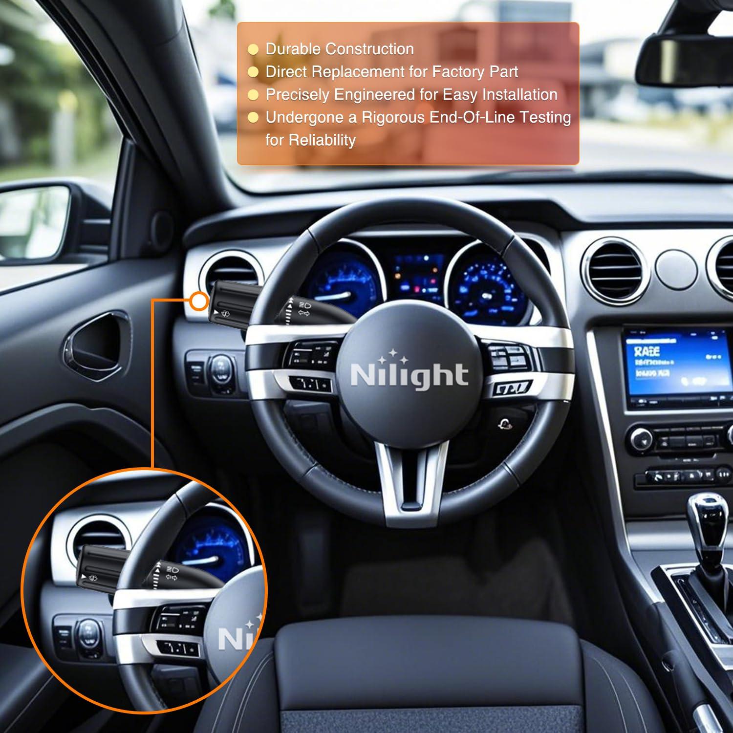 image:imageNilight Turn Signal Switch Compatible for Ford 2015 2016 2017 2018 2019 2020 F150 20172022 F250 F350 F450 F550 Super Duty 20212023 F650 F750 Windshield Wiper Combination Blinker20102014 Ford Mustang