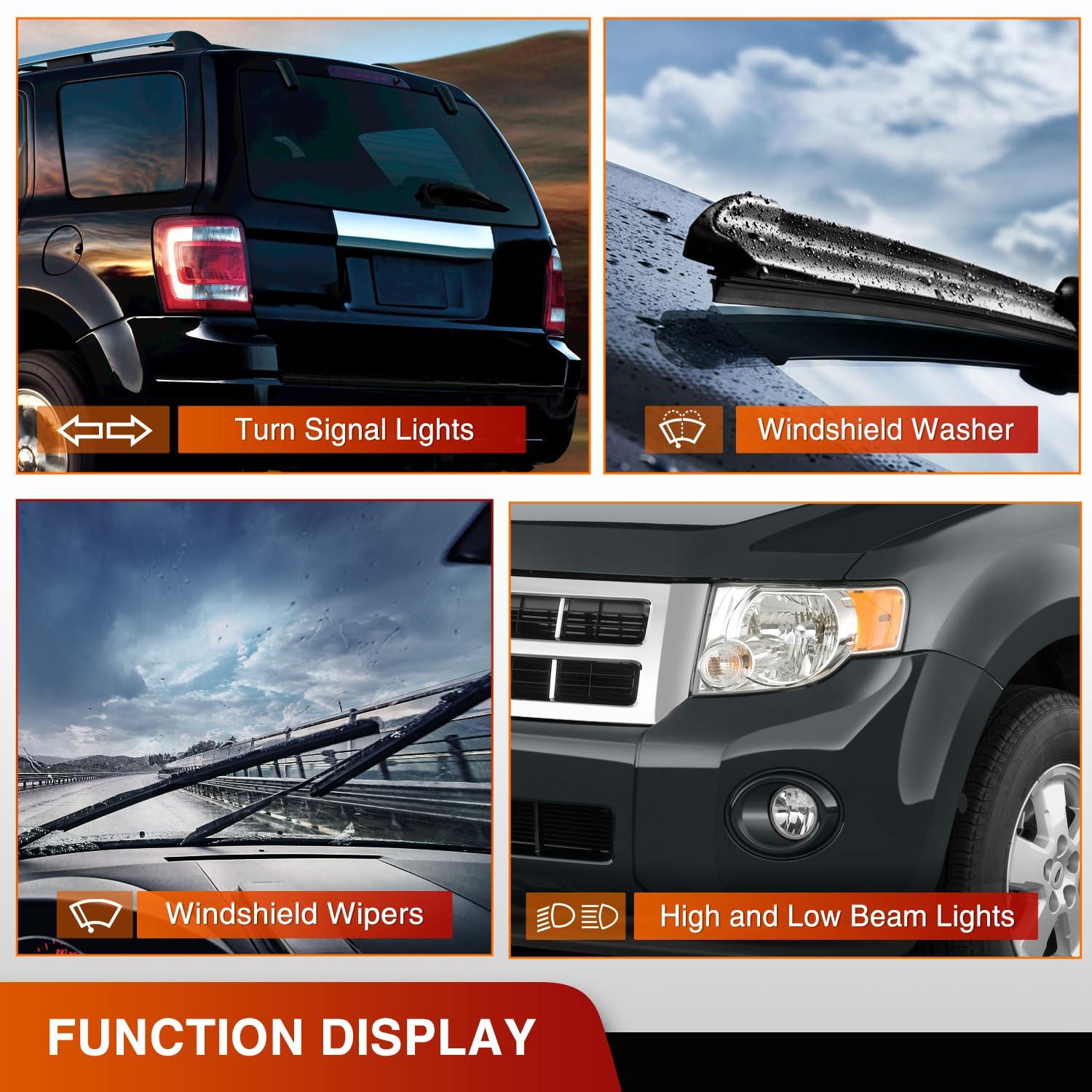 image:imageNilight Turn Signal Switch Compatible for Ford 2015 2016 2017 2018 2019 2020 F150 20172022 F250 F350 F450 F550 Super Duty 20212023 F650 F750 Windshield Wiper Combination Blinker20082012 Ford Escape