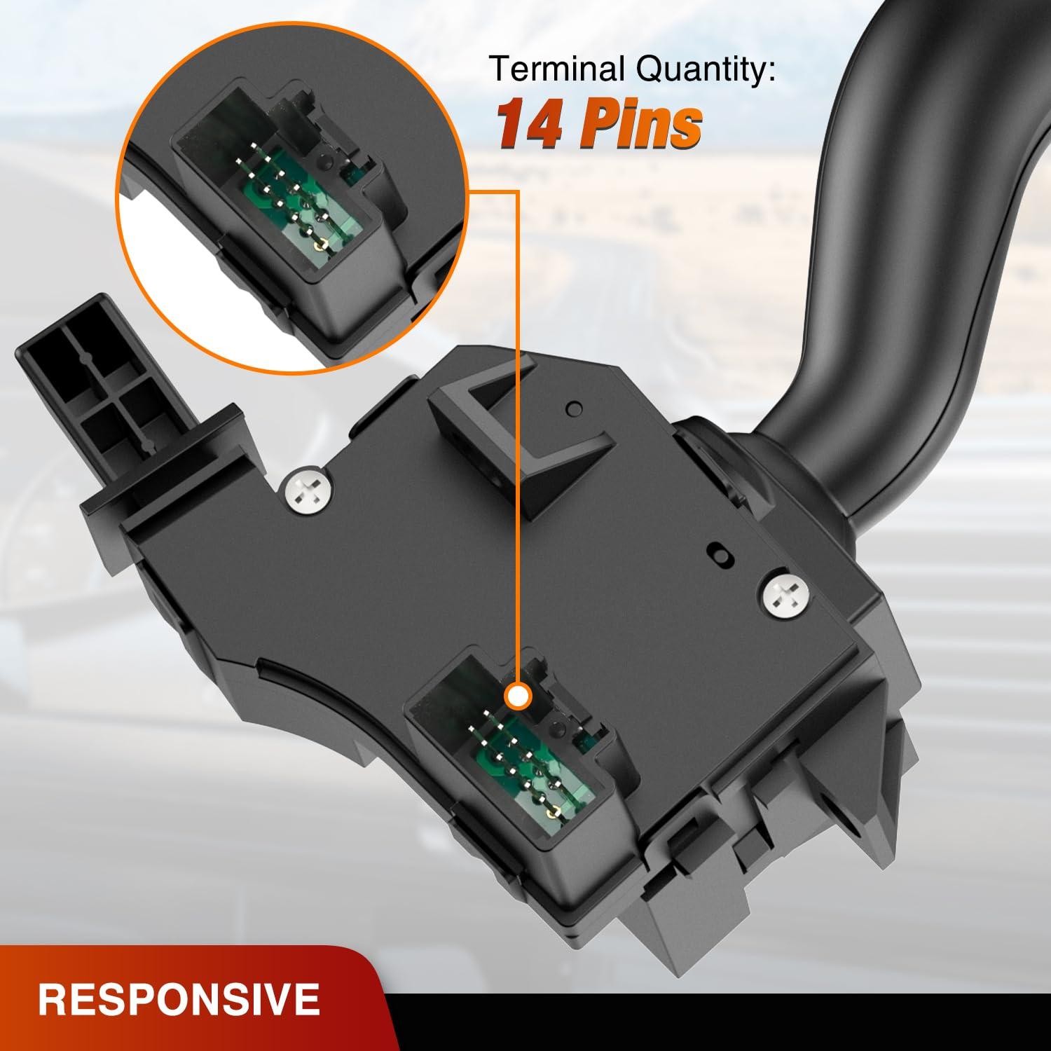 image:imageNilight Turn Signal Switch Compatible for Ford 2015 2016 2017 2018 2019 2020 F150 20172022 F250 F350 F450 F550 Super Duty 20212023 F650 F750 Windshield Wiper Combination Blinker20082011 Ford Focus