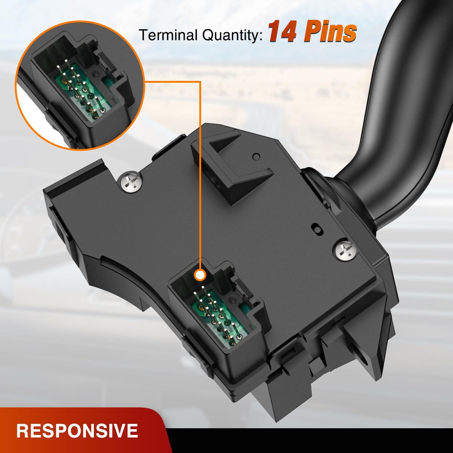 image:imageNilight Turn Signal Switch Compatible for Ford 2015 2016 2017 2018 2019 2020 F150 20172022 F250 F350 F450 F550 Super Duty 20212023 F650 F750 Windshield Wiper Combination Blinker20072014 Ford Expedition Lincoln Navigator