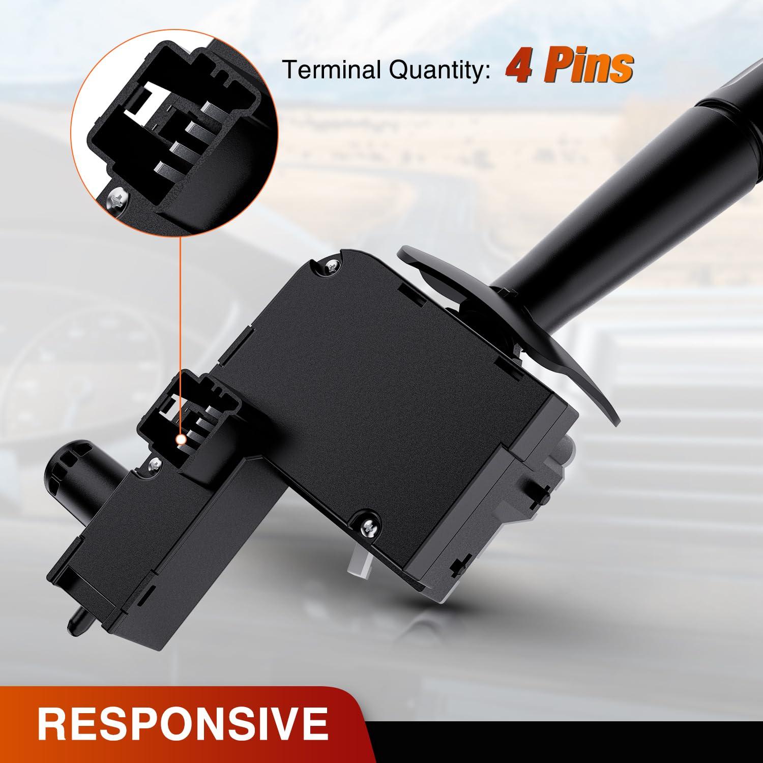 image:imageNilight Turn Signal Switch Compatible with 2002 2003 2004 2005 2006 2007 2008 2009 Dodge Ram 20042009 Durango 20052010 Dakota 20072009 Aspen 20062009 Raider Blinker Lever Switch 2 Year Warranty20022009 Dodge