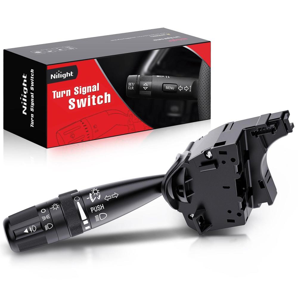 image:imageNilight Turn Signal Switch Compatible with 2002 2003 2004 2005 2006 2007 2008 2009 Dodge Ram 20042009 Durango 20052010 Dakota 20072009 Aspen 20062009 Raider Blinker Lever Switch 2 Year Warranty20072017 Jeep Dodge Chrysler