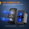 Nilight LED Light Bar Rocker Switch Holder Panel Switch Holder Housing Kit ABS Plastic Black Automotive Mount Toggle Switch Housing,1PCS Switch Panel (90011A)(Fan Override)