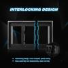 Nilight LED Light Bar Rocker Switch Holder Panel Switch Holder Housing Kit ABS Plastic Black Automotive Mount Toggle Switch Housing,1PCS Switch Panel (90011A)(3PCS Switch Panel)