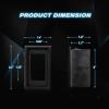 Nilight LED Light Bar Rocker Switch Holder Panel Switch Holder Housing Kit ABS Plastic Black Automotive Mount Toggle Switch Housing,1PCS Switch Panel (90011A)(1PCS Switch Panel)