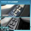 Nilight Power Master Window Switch Compatible with 2001 2002 2003 2004 2005 Honda Civic 2002-2006 Honda CR-V Sport Utility Front Left Driver Side Replacement Button Windows Switches Set(Ford F250-F550 2002-2004)