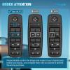 Nilight Power Master Window Switch Compatible with 2001 2002 2003 2004 2005 Honda Civic 2002-2006 Honda CR-V Sport Utility Front Left Driver Side Replacement Button Windows Switches Set(Dodge Durango&Grand Cherokee 2016-2019)