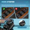 Nilight Power Master Window Switch Compatible with 2001 2002 2003 2004 2005 Honda Civic 2002-2006 Honda CR-V Sport Utility Front Left Driver Side Replacement Button Windows Switches Set(Chevrolet&GMC 2007-2013)