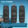 Nilight Power Master Window Switch Compatible with 2001 2002 2003 2004 2005 Honda Civic 2002-2006 Honda CR-V Sport Utility Front Left Driver Side Replacement Button Windows Switches Set(Town&Country &Grand Caravan 2008-2009)