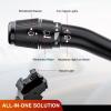 Nilight Turn Signal Switch Compatible for Ford 2015 2016 2017 2018 2019 2020 F150 2017-2022 F250 F350 F450 F550 Super Duty 2021-2023 F650 F750 Windshield Wiper Combination Blinker(1997-2000 Ford F150 F250 F350)