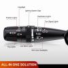 Nilight Turn Signal Switch Compatible with 2002 2003 2004 2005 2006 2007 2008 2009 Dodge Ram 2004-2009 Durango 2005-2010 Dakota 2007-2009 Aspen 2006-2009 Raider Blinker Lever Switch, 2 Year Warranty(2007-2017 Jeep Dodge &Chrysler)