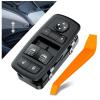 Nilight Power Master Window Switch Compatible with 2001 2002 2003 2004 2005 Honda Civic 2002-2006 Honda CR-V Sport Utility Front Left Driver Side Replacement Button Windows Switches Set(Dodge Challenger 2015-2021)