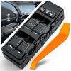 Nilight Power Master Window Switch Compatible with 2001 2002 2003 2004 2005 Honda Civic 2002-2006 Honda CR-V Sport Utility Front Left Driver Side Replacement Button Windows Switches Set(Chrysler&Dodge Avenger 2011-2013)
