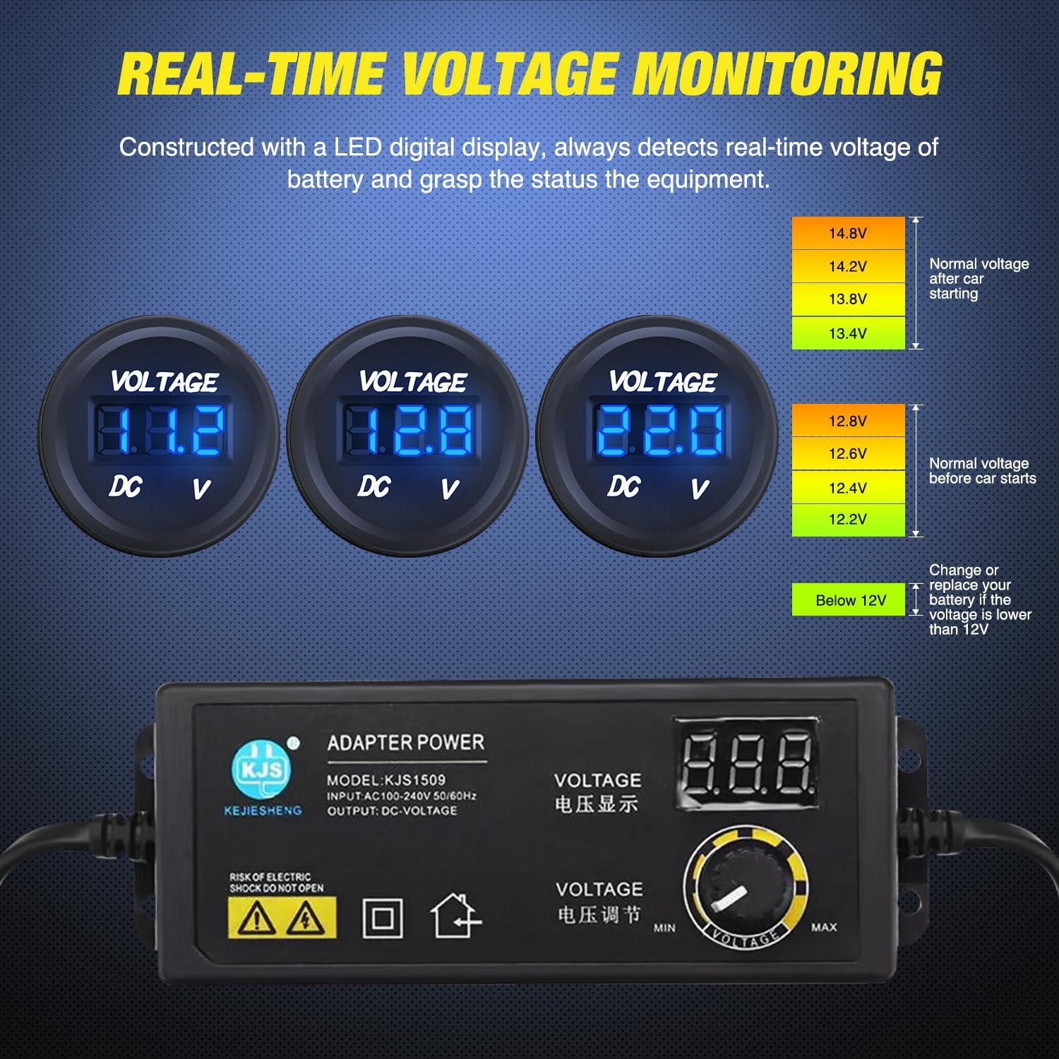 image:imageNilight 8 Gang Rocker Switch Panel Waterproof Aluminum Marine with PD Type C amp USB Charger Cigarette Lighter Socket Voltmeter Inline Fuse 12V 24V ON Off PreWired Switches for Car Truck BoatBlue