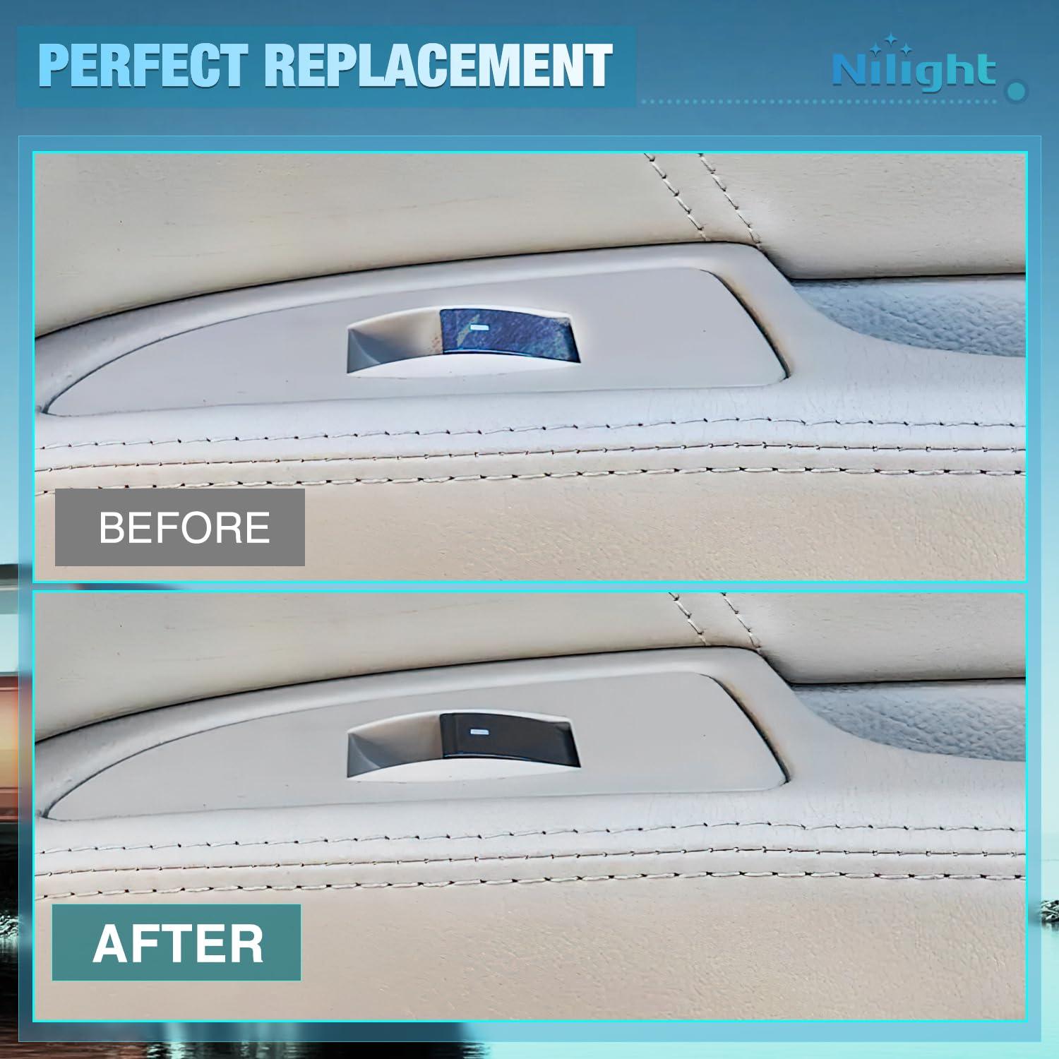 image:imageNilight Master Power Window Switch Compatible for 2013 2014 2015 2016 Dodge Dart Jeep Cherokee Chrysler 200 Front Left Driver Side Windows Control SwitchesChevroletGMCBuick 20072013