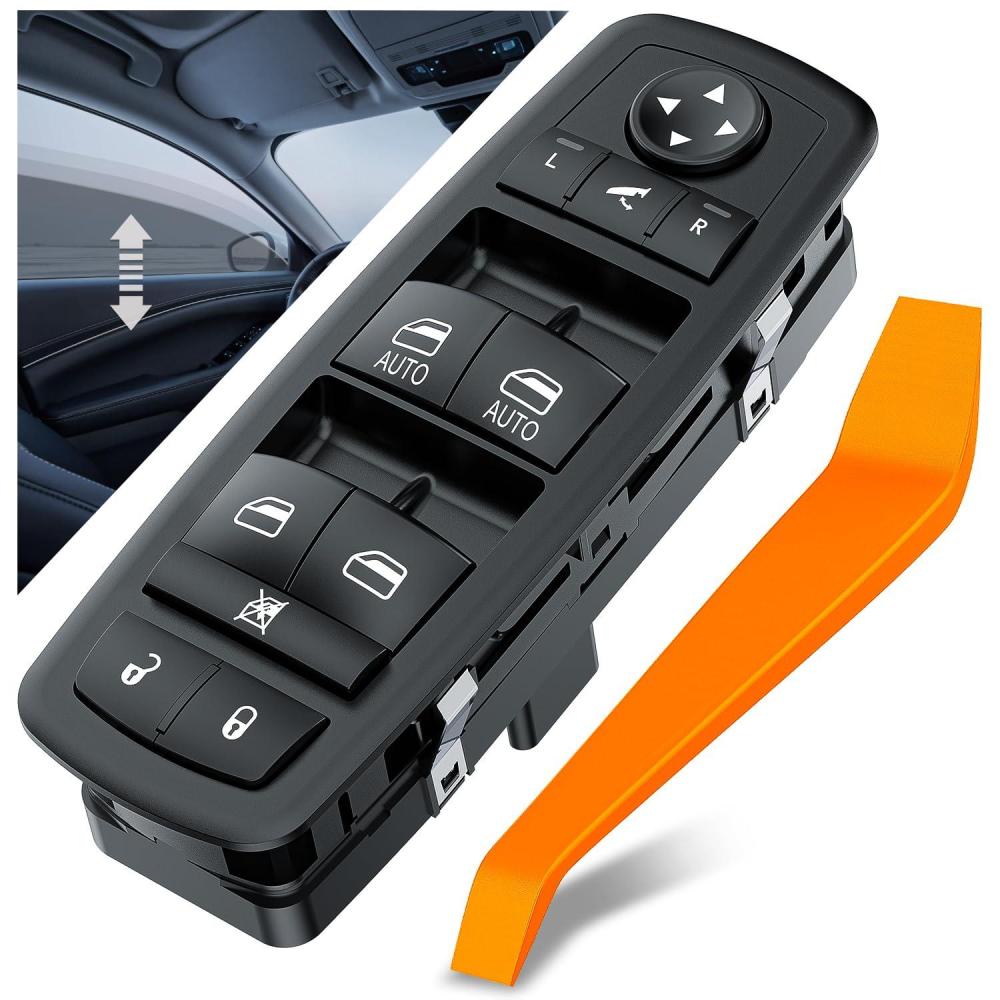 image:imageNilight Master Power Window Switch Compatible for 2013 2014 2015 2016 Dodge Dart Jeep Cherokee Chrysler 200 Front Left Driver Side Windows Control SwitchesTownCountry Grand Caravan 20172019
