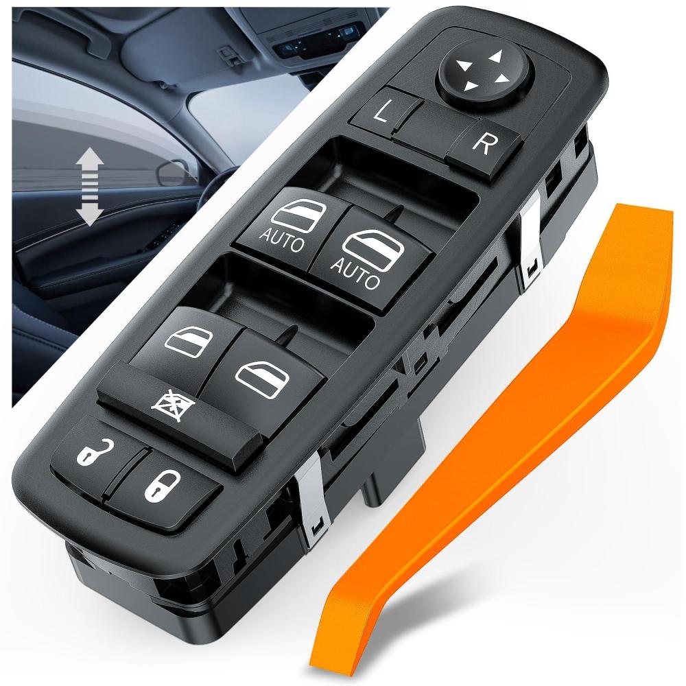 image:imageNilight Master Power Window Switch Compatible for 2013 2014 2015 2016 Dodge Dart Jeep Cherokee Chrysler 200 Front Left Driver Side Windows Control SwitchesDodge Ram 20092012