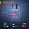 Nilight LED Light Bar Rocker Switch Stereo Rocker Switch 5 Pin Laser On/Off Switch 20A/12V 10A/24V Switch Jumper Wires Set(90006B) , Blue