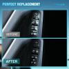Nilight Master Power Window Switch Compatible for 2013 2014 2015 2016 Dodge Dart Jeep Cherokee Chrysler 200 Front Left Driver Side Windows Control Switches(Dodge Journey 2011-2016)