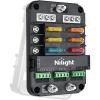 Nilight 12V/24V Camping Electrical System Centre Battery Power Control Box Fuse Block Switches Cigar Socket Voltmeter USB Charger Anderson Connector Ideal for RV Car Canopy Caravan Camper Trailer Van(6Way Fuse Block w/Relay)