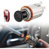 Nilight 2 Pack Cigarette Lighter 12V DC Car Replacement Socket with Terminals Wires Built-in Fuse auto Cigarette Lighter Adapter Push Button car Accessory Replacement Plug for Car Truck RV UTV Boat(1 Pack)