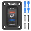 Auto Manual Rocker Switch