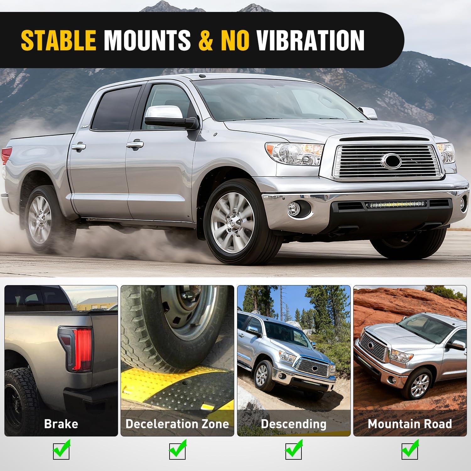image:imageNilight Front Lower Hidden Bumper Mounting Brackets for 32inch Single Row LED Light Bar Compatible with 20152022 Chevy Colorado 4WD2WD 20152022 GMC Canyon 4WD2WDHidden Bumper BracketToyota Tundra 20072013