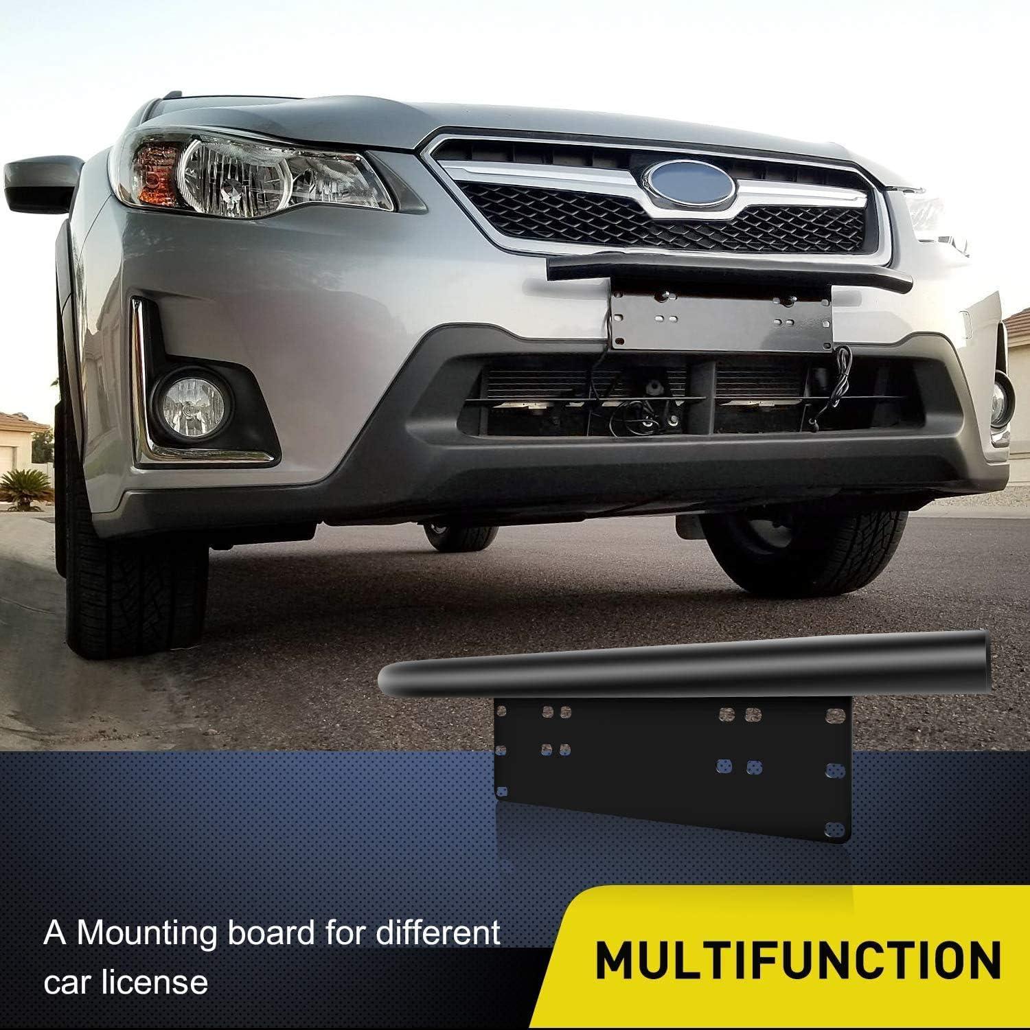 image:imageNilight Front Lower Hidden Bumper Mounting Brackets for 32inch Single Row LED Light Bar Compatible with 20152022 Chevy Colorado 4WD2WD 20152022 GMC Canyon 4WD2WDBlackUniversal License Plate Bracket