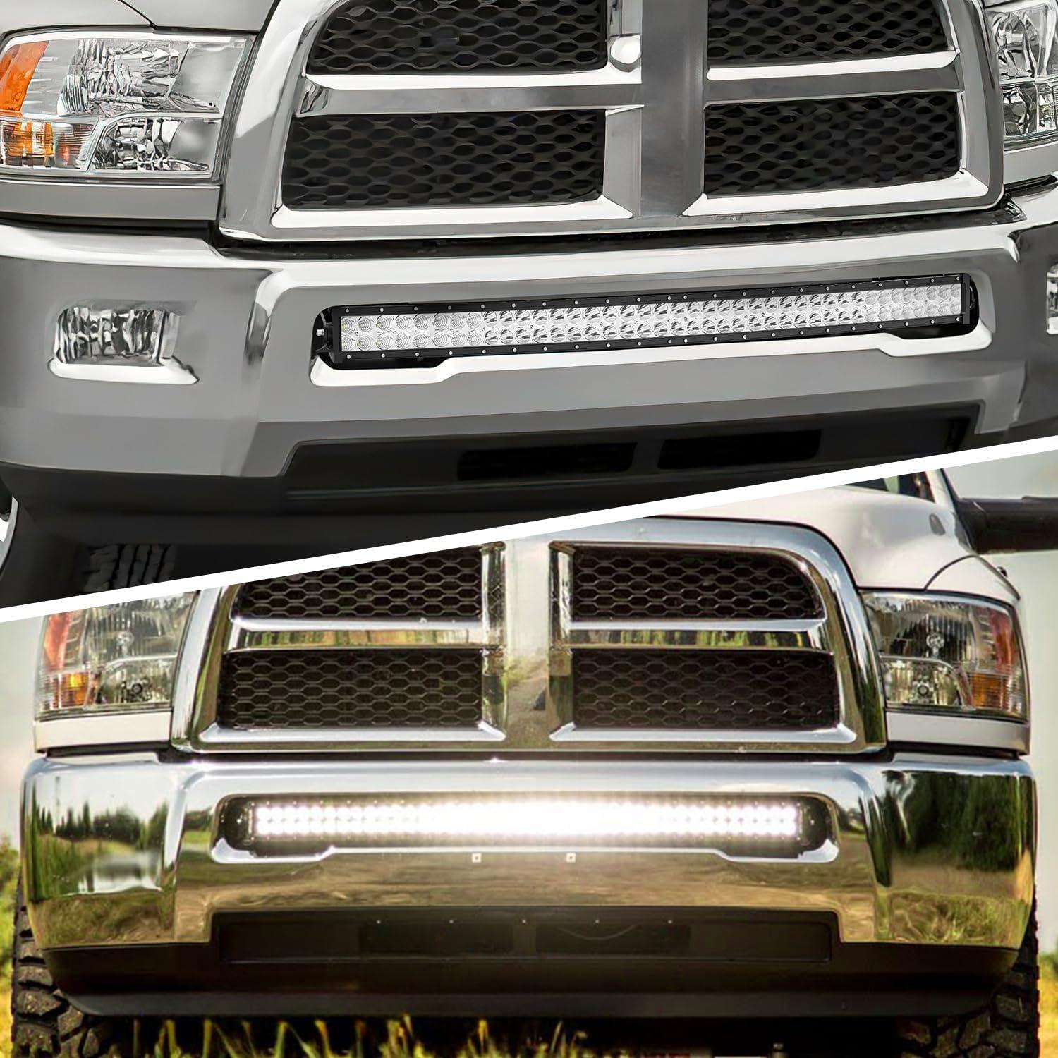 image:imageNilight Front Lower Hidden Bumper Mounting Brackets for 32inch Single Row LED Light Bar Compatible with 20152022 Chevy Colorado 4WD2WD 20152022 GMC Canyon 4WD2WDHidden Bumper BracketDodge Ram 20102020
