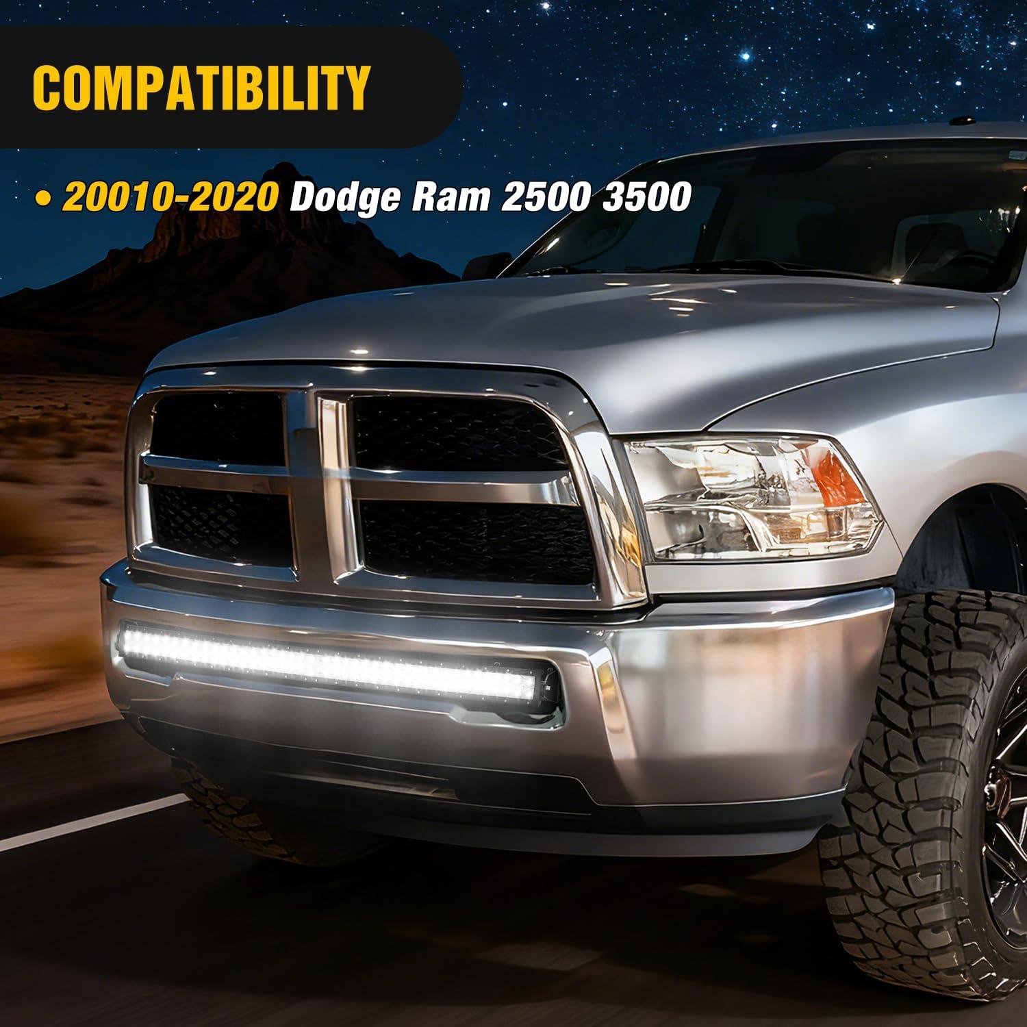 image:imageNilight Front Lower Hidden Bumper Mounting Brackets for 32inch Single Row LED Light Bar Compatible with 20152022 Chevy Colorado 4WD2WD 20152022 GMC Canyon 4WD2WDHidden Bumper BracketDodge Ram 20102020